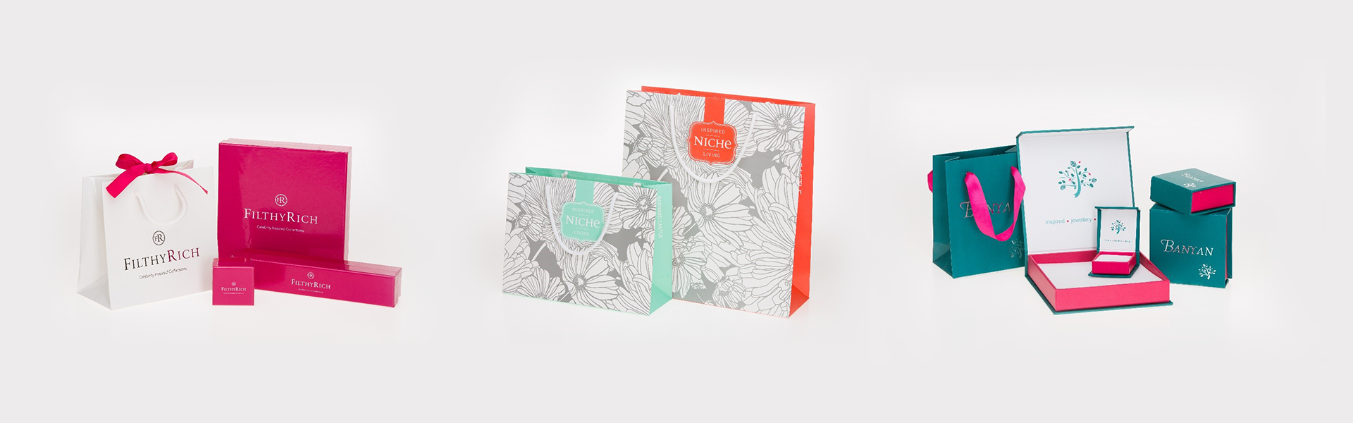 Panache Packaging Any Colour, Any Shape and Any Size!