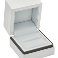 shiny white sm box open