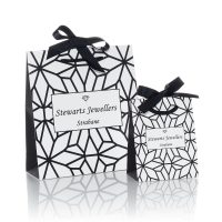 Classic bag collection for stewarts jewellers by panache packaging